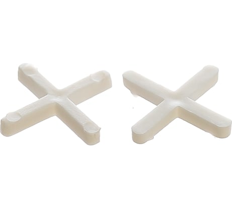 Крестики дистанционные пластмассовые 2 мм, 200 шт. TOPEX 16B520