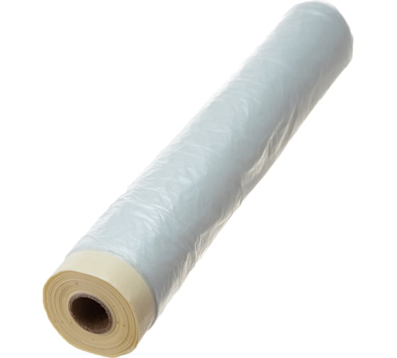 Защитная пленка STAYER PROFESSIONAL с клейкой лентой МАСКЕР HDPE 9мкм, 2,7х15м 12255-270-15