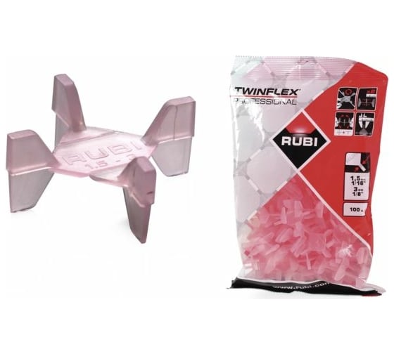 Крестики RUBI TwinFlex 1,5-3мм, 100шт. 02957