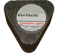 Сегмент для мозаично-шлифовальных машин с гайкой 6С 85x78x50 54С 20 Q B 100 СТ3 ББ Луга D3100857850621Q