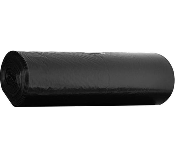 Мешки для мусора ПНД (120 л, 40 мкм, 10 шт, черные, 70x110 см) ООО Комус 1593928 1