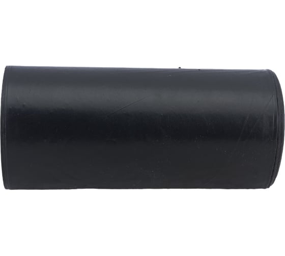 Мешки для мусора ПВД (120 л, 80 мкм, 10 шт, черные, 70x110 см) ООО Комус 1405559