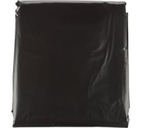 Мешки для мусора ПВД (200 л, 50 мкм, 50 шт, черные, 90x130 см) ООО Комус 974972