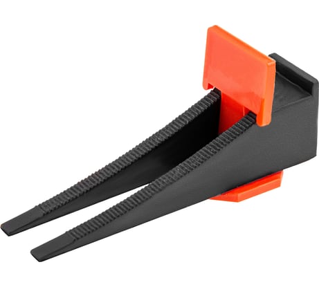 Система выравнивания плитки СВП (зажим и клин 50/50 шт; ведерко ПЭНД 1100 мл) СИБРТЕХ 88070