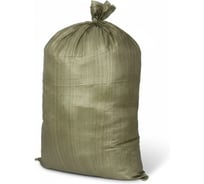 Мешок для строительного мусора 95x55 см, зеленый, 50 штук ВОЛГА ПОЛИМЕР Т87МП50