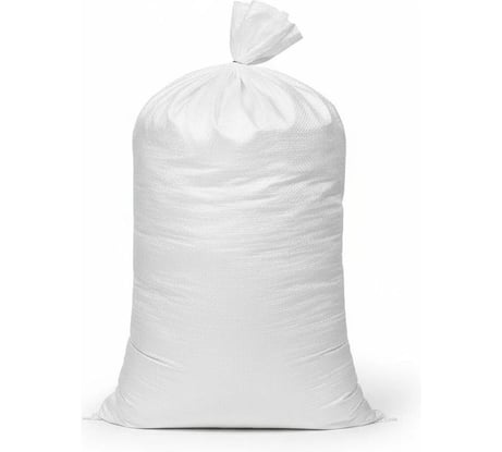 Мешок белый полипропиленовый 95x55 см, 10 штук ВОЛГА ПОЛИМЕР Т89МП10