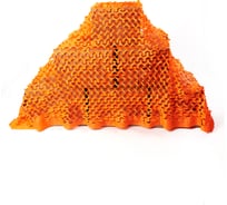 Маскировочная сеть 40000x2300 мм, оксфорд 210, оранжевый Tplus T022292