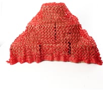 Маскировочная сеть 40000x2300 мм, оксфорд 210, красный Tplus T022290