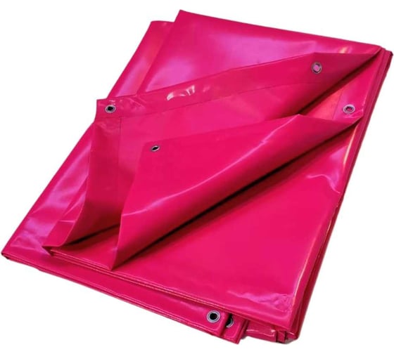 Тент полог ПВХ 2x9 м, 630 г/м², влагостойкий, розовый ПК ЭЛИТТЕНТ 2X9PVC630PI