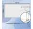 Тент полог ПВХ 2x8 м, 630 г/м², влагостойкий, синий ПК ЭЛИТТЕНТ 2X8PVC630DBL 3