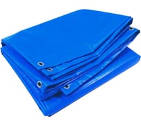 Тент полог ПВХ 3x8 м, 630 г/м², влагостойкий, голубой ПК ЭЛИТТЕНТ 3X8PVC630BLUE