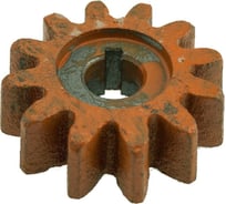 Шестерня для бетономешалки (D17х66мм, B21мм, Z12) аналог Лебедянь 130,150,170 л TORGWIN ZZ-S12