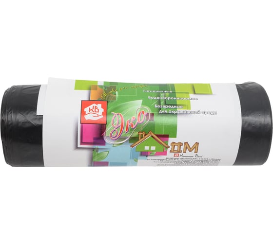 Мешки для мусора Экодом в рулоне (10 шт; 120 л) Концепция Быта 2999