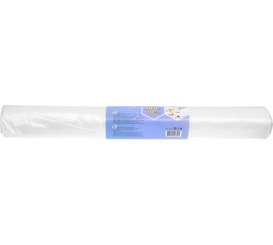 Мешки для мусора Ecoclean прозрачные (10 шт; 180 л; 28 мкм; 80х106 см) Концепция Быта 3408