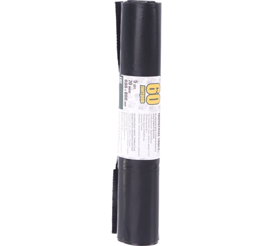 Мешки для строительного мусора (5 шт; 60 л; 600х800 мм; 70 мкм; ПВД) FIT 11931