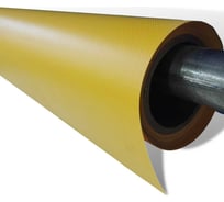 Ткань ПВХ 630 г/м², 2.5x10 м, влагостойкая, цвет желтый ПК ЭЛИТТЕНТ 10PVC630YE