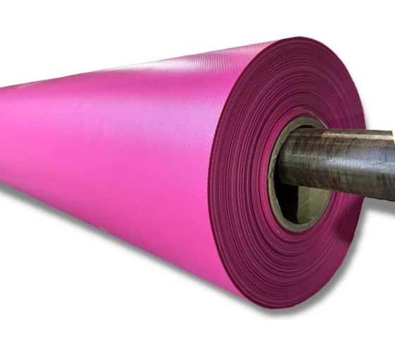 Ткань ПВХ 630 г/м², 2.5x15 м, влагостойкая, цвет розовый ПК ЭЛИТТЕНТ 15PVC630PI 1