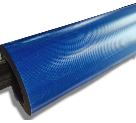 Ткань ПВХ 630 г/м², 2.5x15 м, влагостойкая, цвет синий ПК ЭЛИТТЕНТ 15PVC630DBL