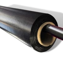 Ткань ПВХ 630 г/м², 2.5x10 м, влагостойкая, цвет черный ПК ЭЛИТТЕНТ 10PVC630BL