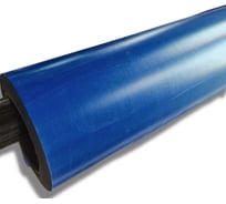 Ткань ПВХ 630 г/м², 2.5x20 м, влагостойкая, цвет синий ПК ЭЛИТТЕНТ 20PVC630DBL