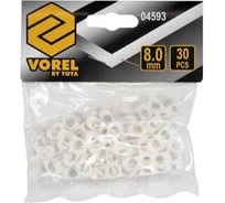 Крестики для плитки Т-образные, 8.0 мм, 30 шт VOREL 4593