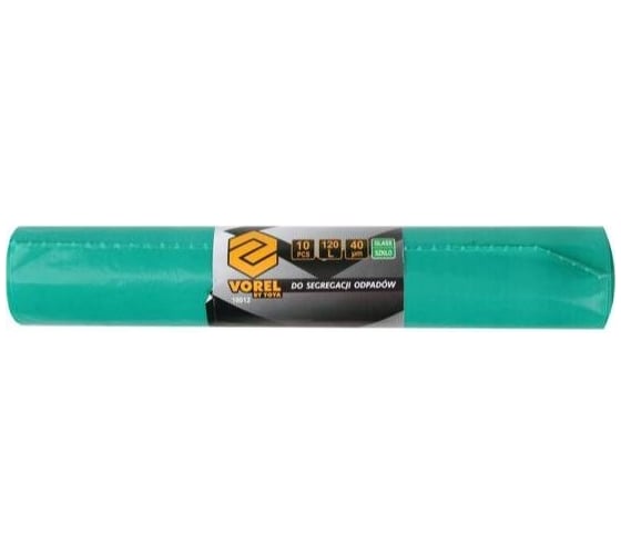Пакеты для мусора 120 л, (стекло), 10 шт. VOREL 10012