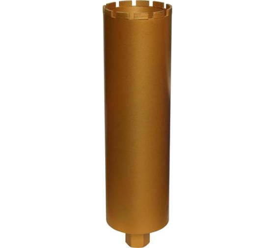Коронка алмазная Профи (122х450 мм; посадка 1 1/4) ПРАКТИКА KA-122-450 1