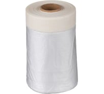 Малярная пленка с клейкой лентой 550 мм, 33 м HOWARD ЦБ-00006578