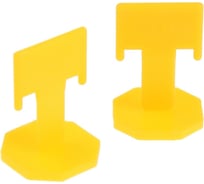 Система выравнивания плитки зажим 1 мм, 500 шт, коробка ЛОМ 9103888