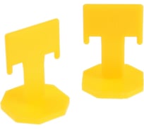 Система выравнивания плитки зажим 1 мм, 1500 шт, коробка ЛОМ 9103885