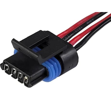 Разъем Nord-Yada к датчику холостого хода ВАЗ, с проводами 12162189 906576