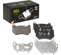 Колодки тормозные дисковые передние Audi Q5 (16-) (с порш. зажимом) TRIALLI PF 1006