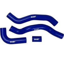 Патрубок радиатора для а/м ВАЗ 21082, 2113-15 (инж.) (к-кт 4шт) силикон BASTCLUTCH BC21082-1303000