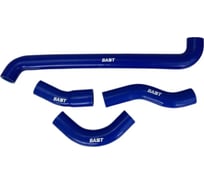 Патрубок радиатора для а/м ВАЗ 21213, 21214, 2131 (к-кт 4шт) (силикон) BASTCLUTCH BC21213-1303000