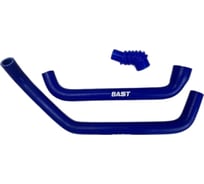 Патрубок РХХ для а/м УАЗ дв.409 (к-т 3шт.) (силикон) BASTCLUTCH BC4062-1014190