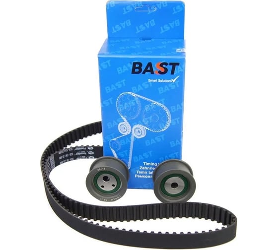 Ремень ГРМ для а/м ВАЗ 2110-12 инж 16кл. (136 зуб.) + ролики метал. BASTCLUTCH BC 8909 019 1