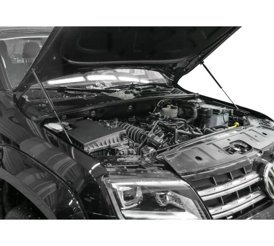 Газовые упоры капота АвтоУпор для Volkswagen Amarok (V - 2.0) 2010-04.2017, 2 шт., UVWAMA011