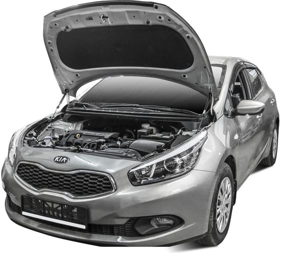 Газовые упоры капота АвтоУпор для Kia Ceed II 2012-2018, 2 шт., UKICEE012