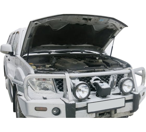 Газовые упоры капота АвтоУпор для Nissan Navara D40 2004-2015/Pathfinder R51 2004-2014, 2 шт., UNIPAT011