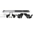 Газовые упоры капота АвтоУпор для Ford Explorer V 2010-2019, 2 шт., UFDEXP011 1