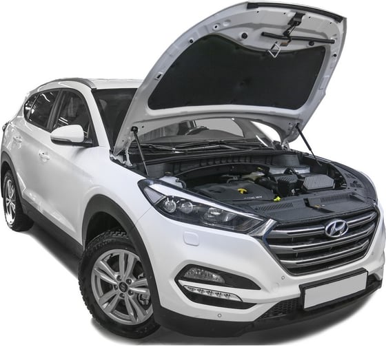 Газовые упоры капота АвтоУпор для Hyundai Tucson III 2015-2018 2018-н.в., 2 шт., UHYTUC011