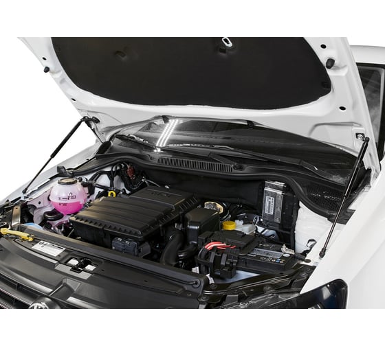 Газовые упоры капота АвтоУпор для Volkswagen Polo V седан 2010-2020, 2 шт., UVWPOL012