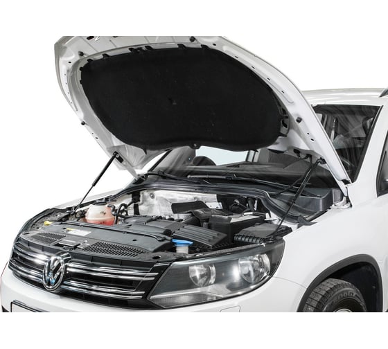 Газовые упоры капота АвтоУпор для Volkswagen Tiguan I рестайлинг 2011-2017, 2 шт., UVWTIG012