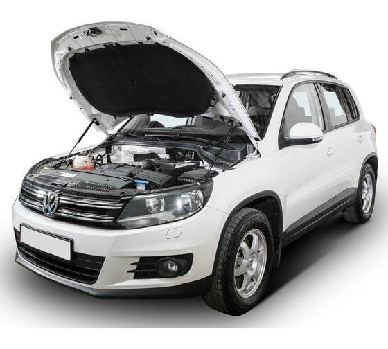 Газовые упоры капота АвтоУпор для Volkswagen Tiguan I рестайлинг 2011-2017, 2 шт., UVWTIG012