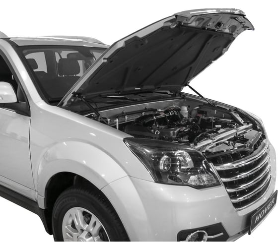 Газовые упоры капота АвтоУпор для Great Wall Hover H3 I рестайлинг 2014-2016, 2 шт., UGWHH3011