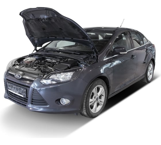 Газовые упоры капота АвтоУпор для Ford Focus III 2011-2019, 2 шт., UFDFOC021
