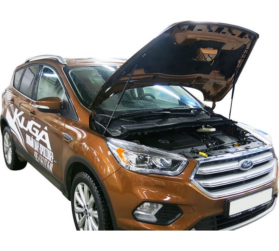 Газовые упоры капота АвтоУпор для Ford Kuga II рестайлинг 2016-н.в., 2 шт., UFDKUG021