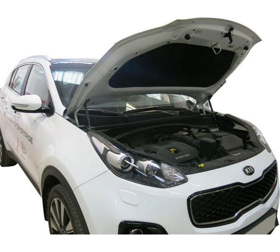Газовые упоры капота АвтоУпор для Kia Sportage IV 2016-2018 2018-н.в., 2 шт., UKISPO021