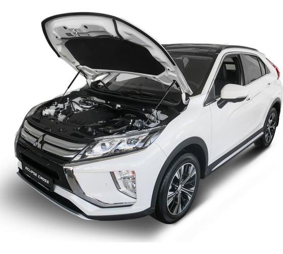 Газовые упоры капота АвтоУпор для Mitsubishi Eclipse Cross 2017-н.в., 2 шт., UMIECL011