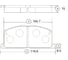 Тормозные колодки передние CTR GK1023 1